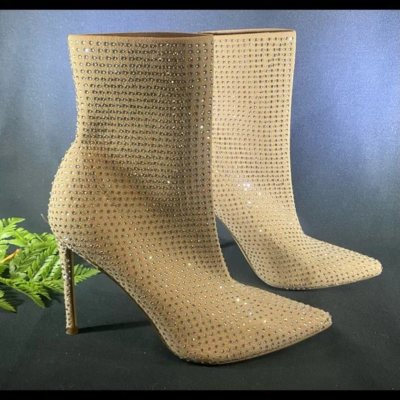 Steve Madden Vela-R Rhinestone pointed toe booties - Picture 4 of 4